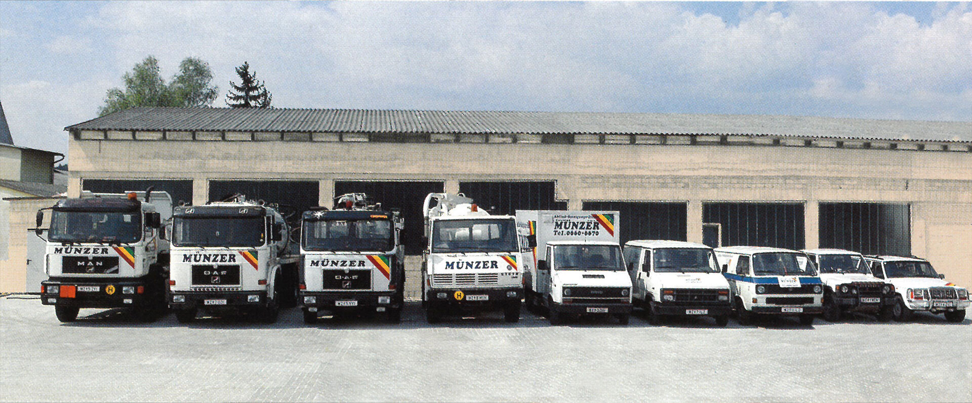 Company history 1993 – truck fleet