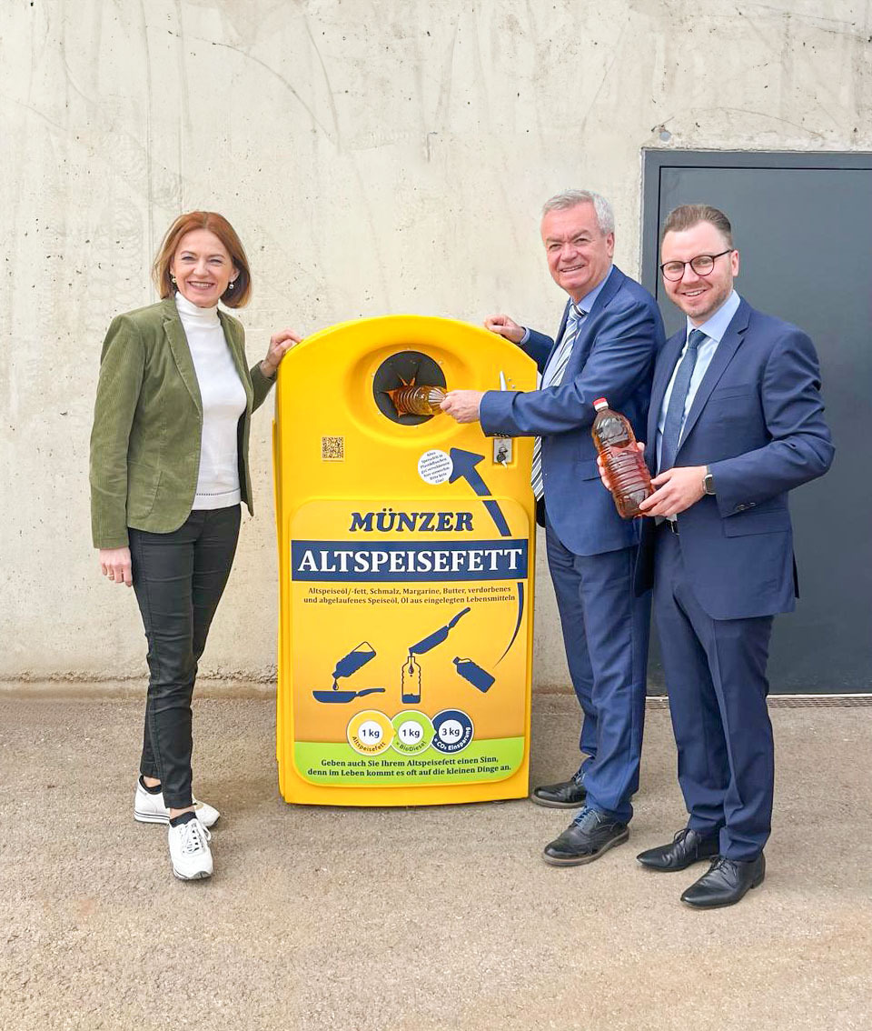 Aus BioDiesel wird Fernwärme Münzerbox